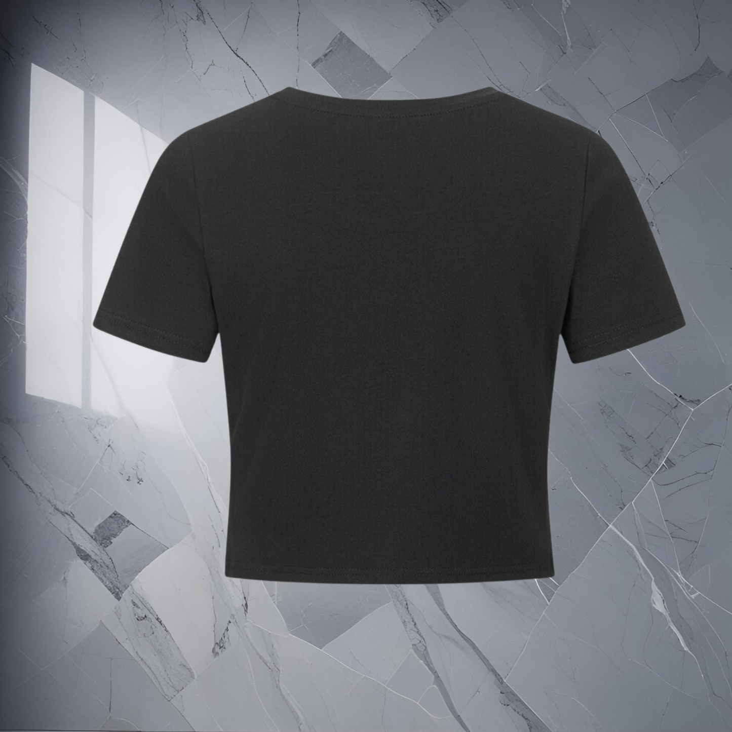 Aventurin Ladies Cropped Shirt Black