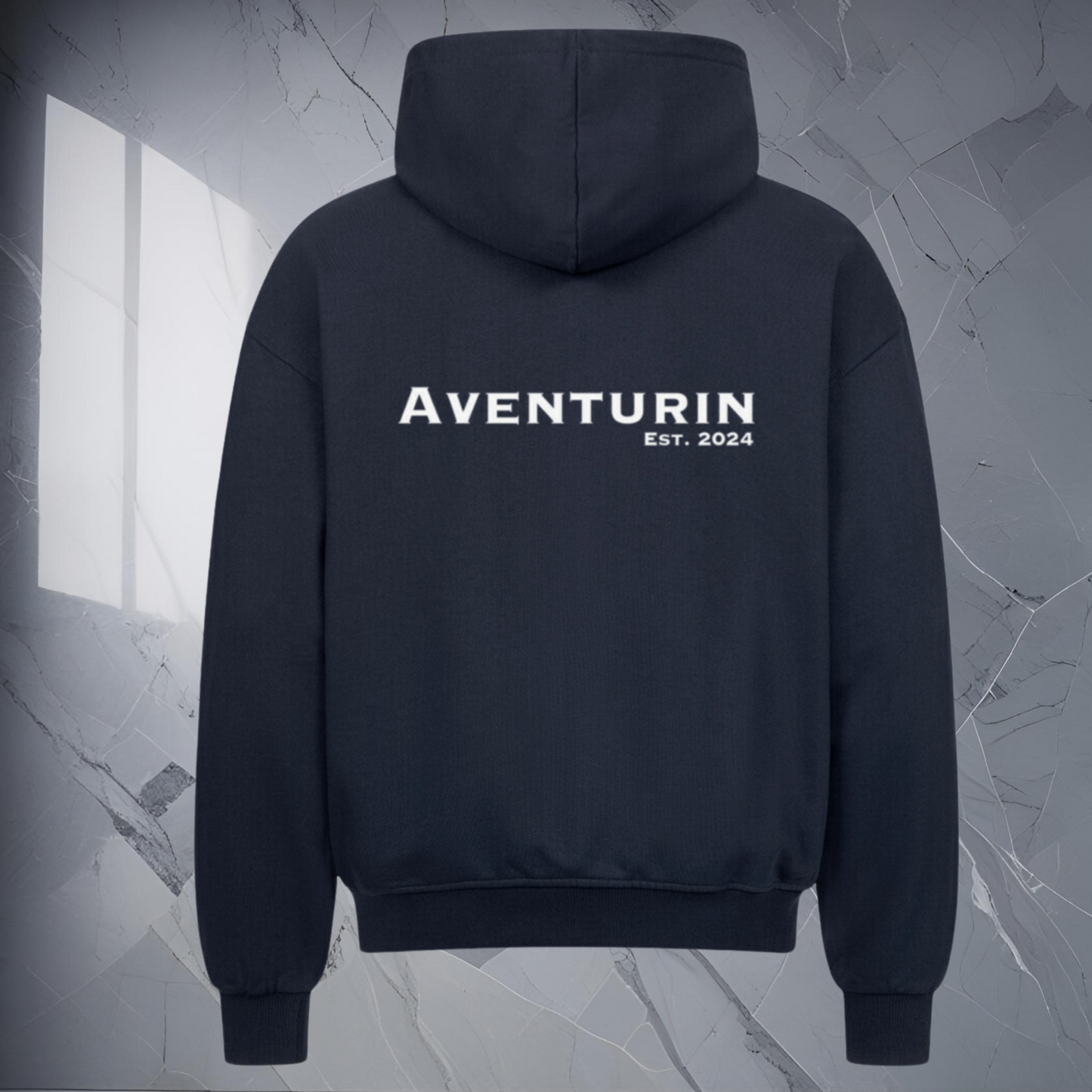 AVTN Oversized Zipper French Navy