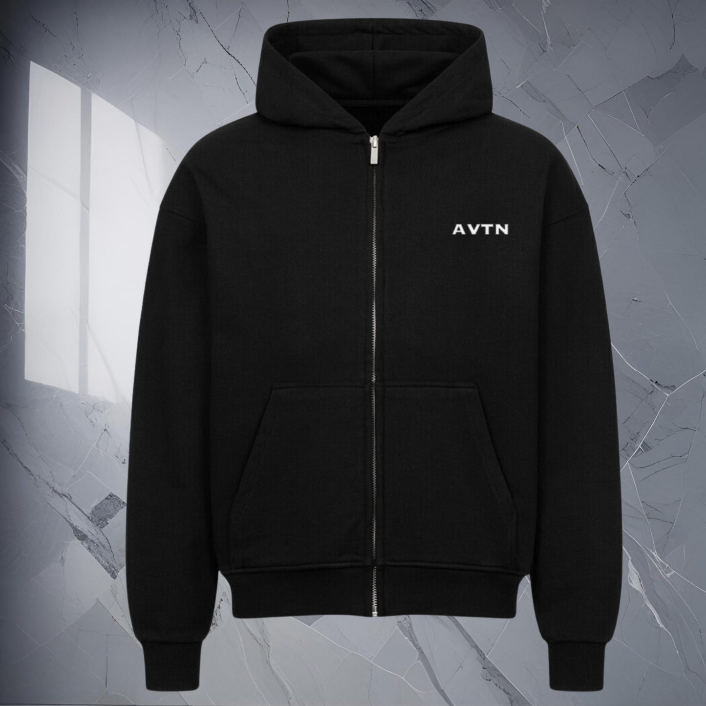 AVTN Oversized Zipper Black