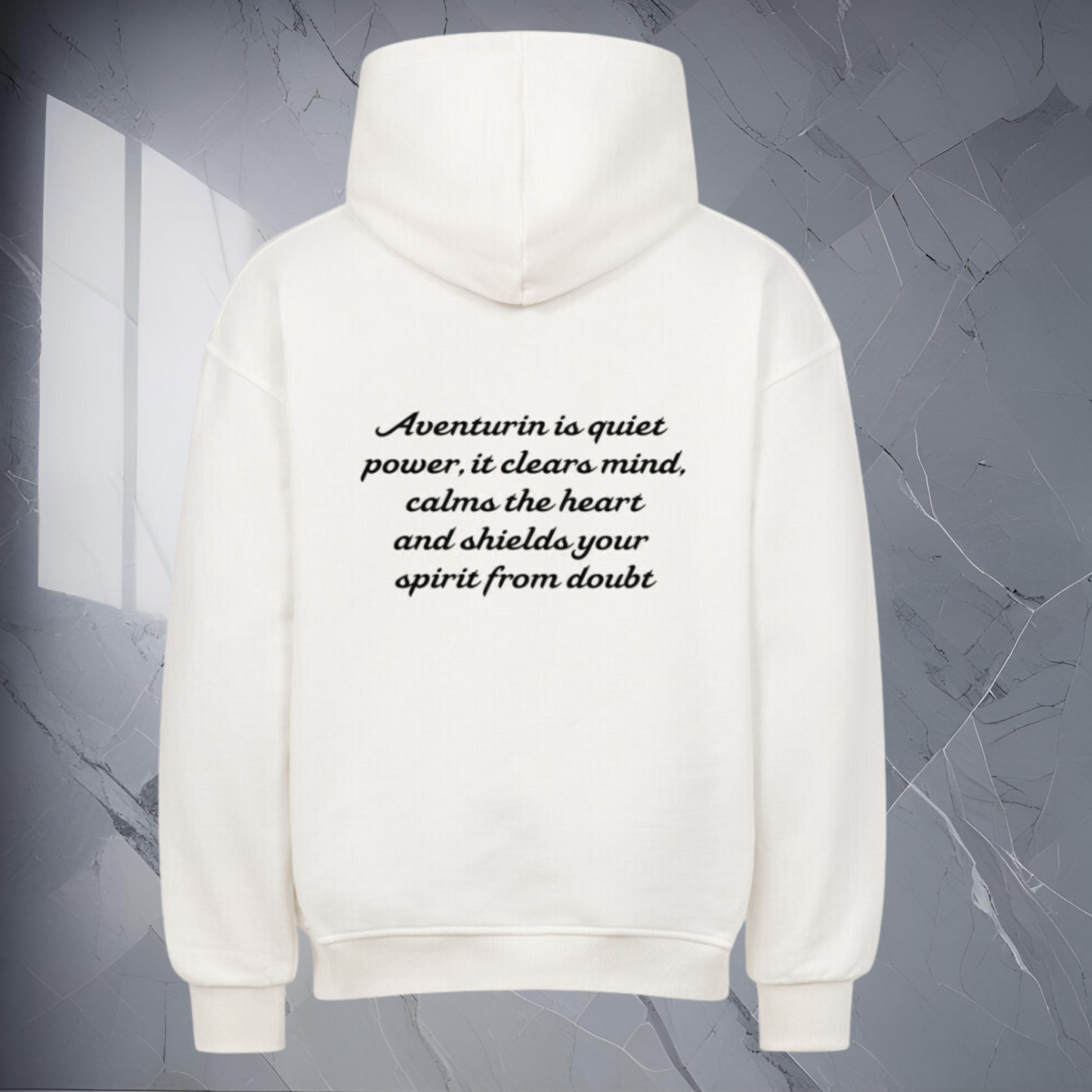 Aventurin Oversized Hoodie White