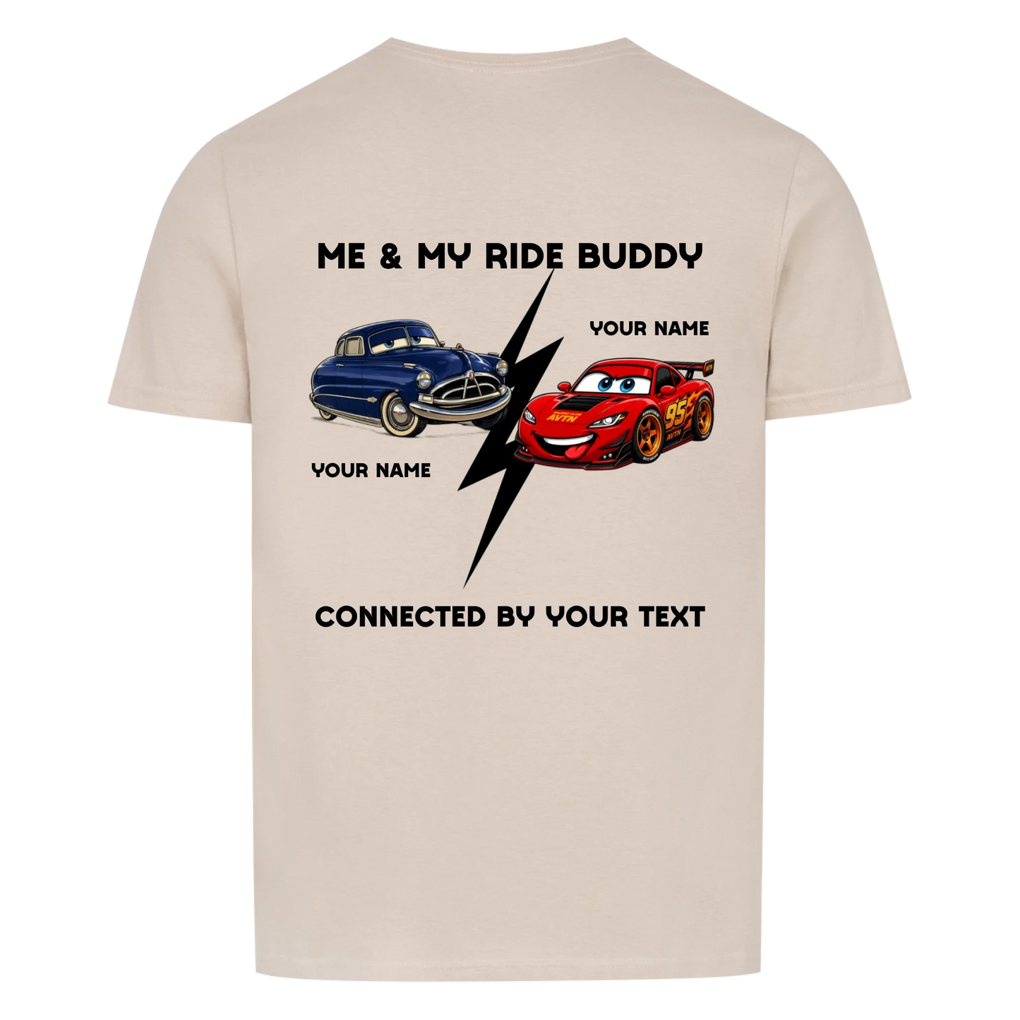 Ride Buddy personalisierbares shirt