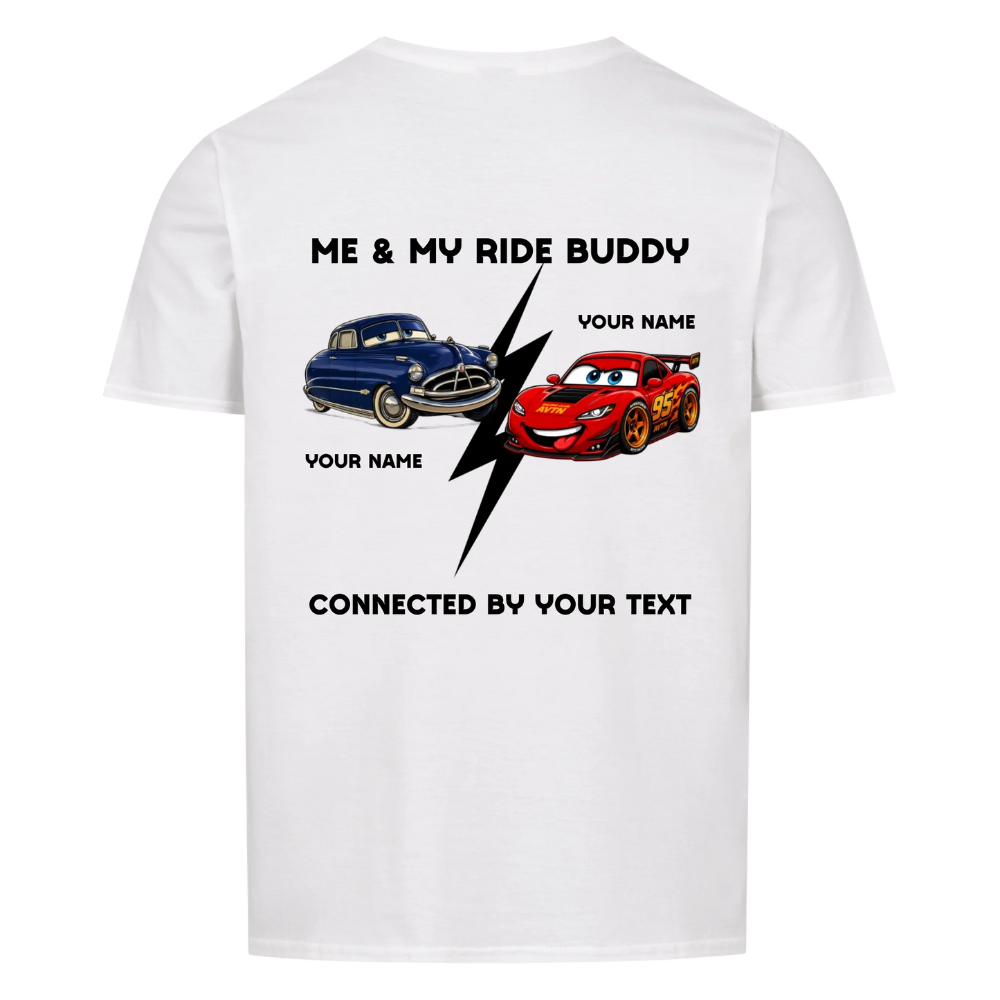 Ride Buddy personalisierbares shirt
