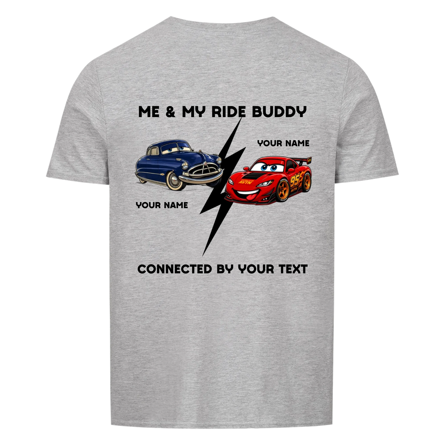 Ride Buddy personalisierbares shirt