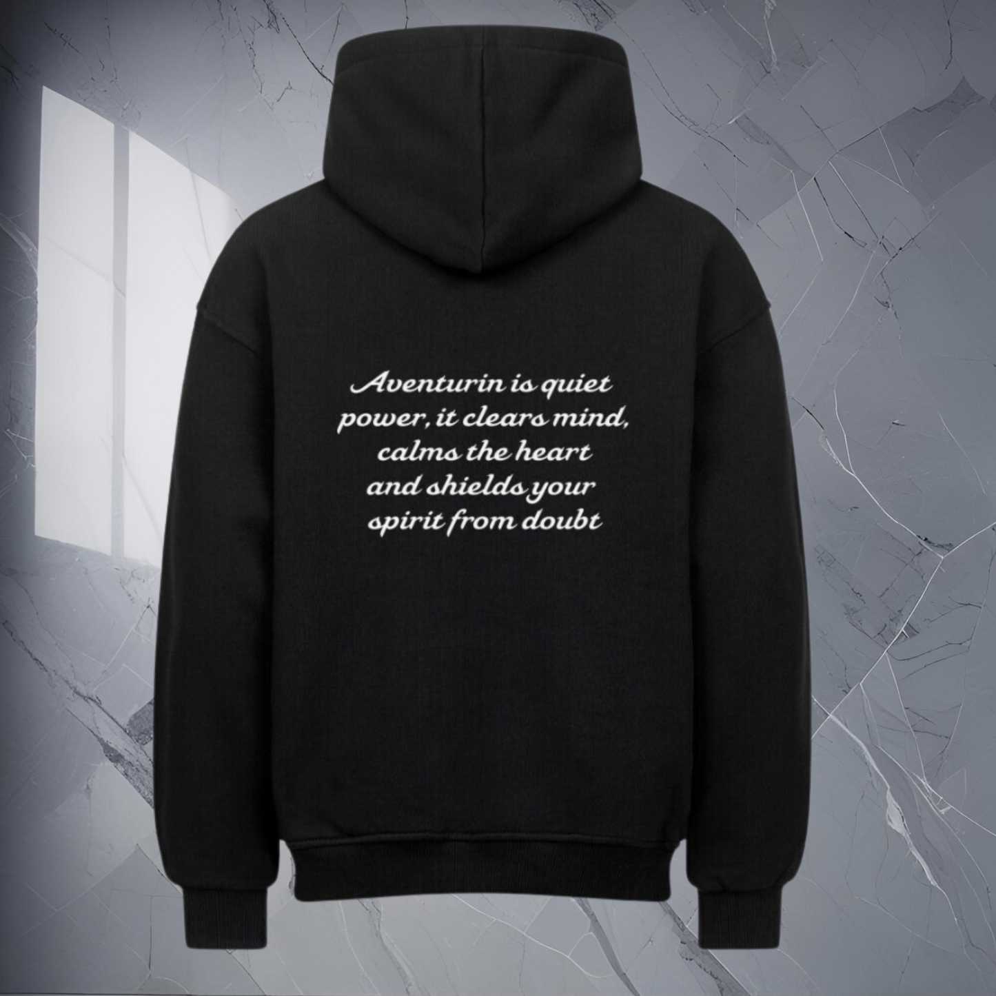 Aventurin Oversized Hoodie Black