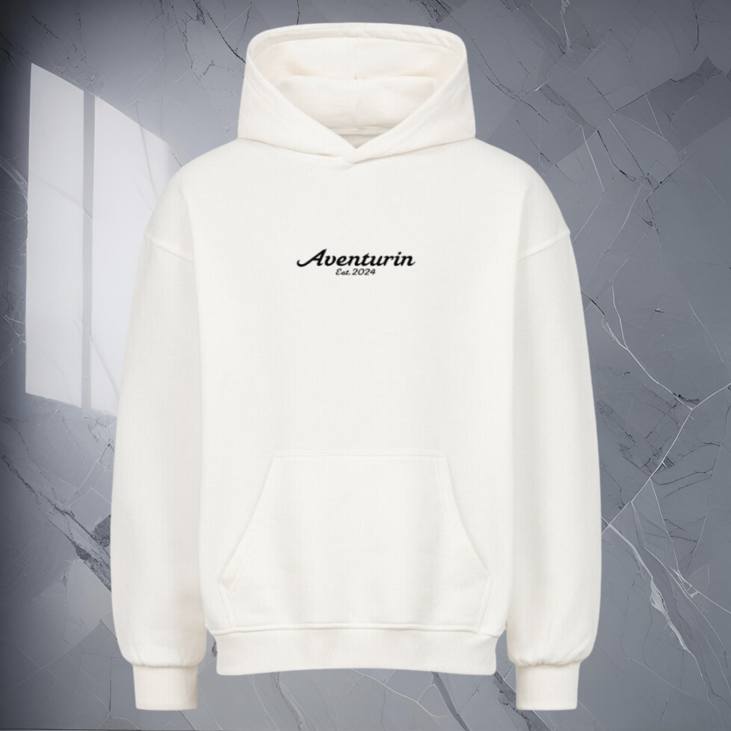 Aventurin Oversized Hoodie White