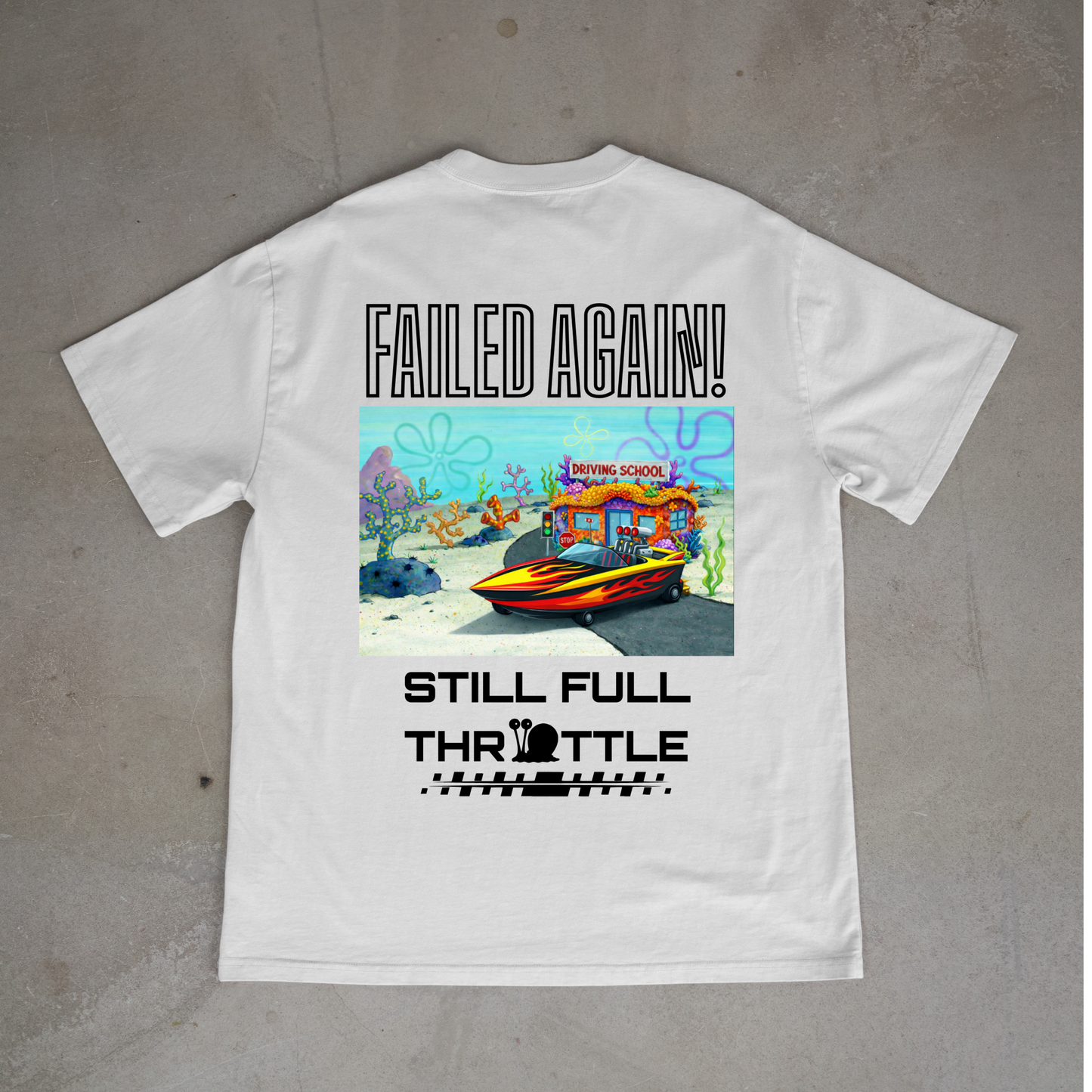 failed again premium tee