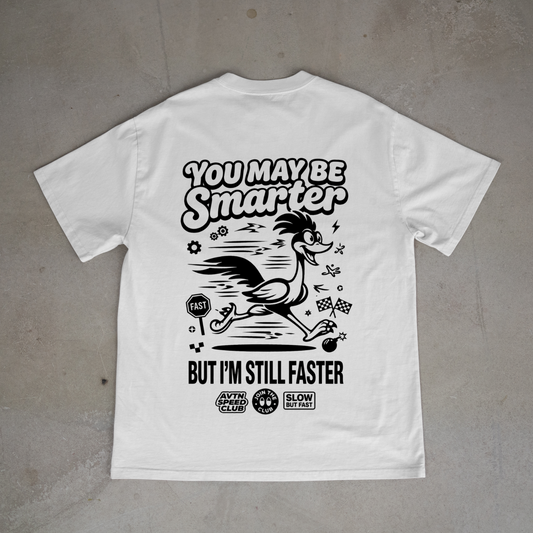 You may be smarter oversized tee