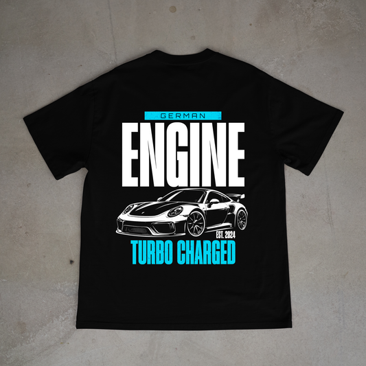 Turbo charged oversized tee