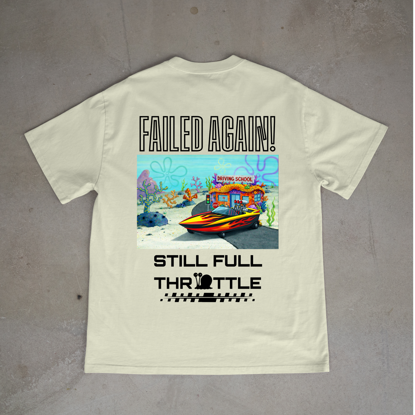 failed again premium tee