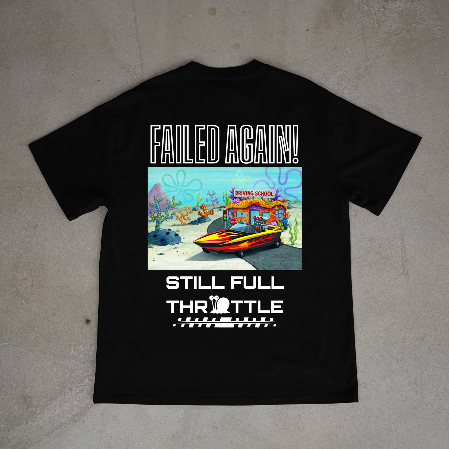 failed again premium tee