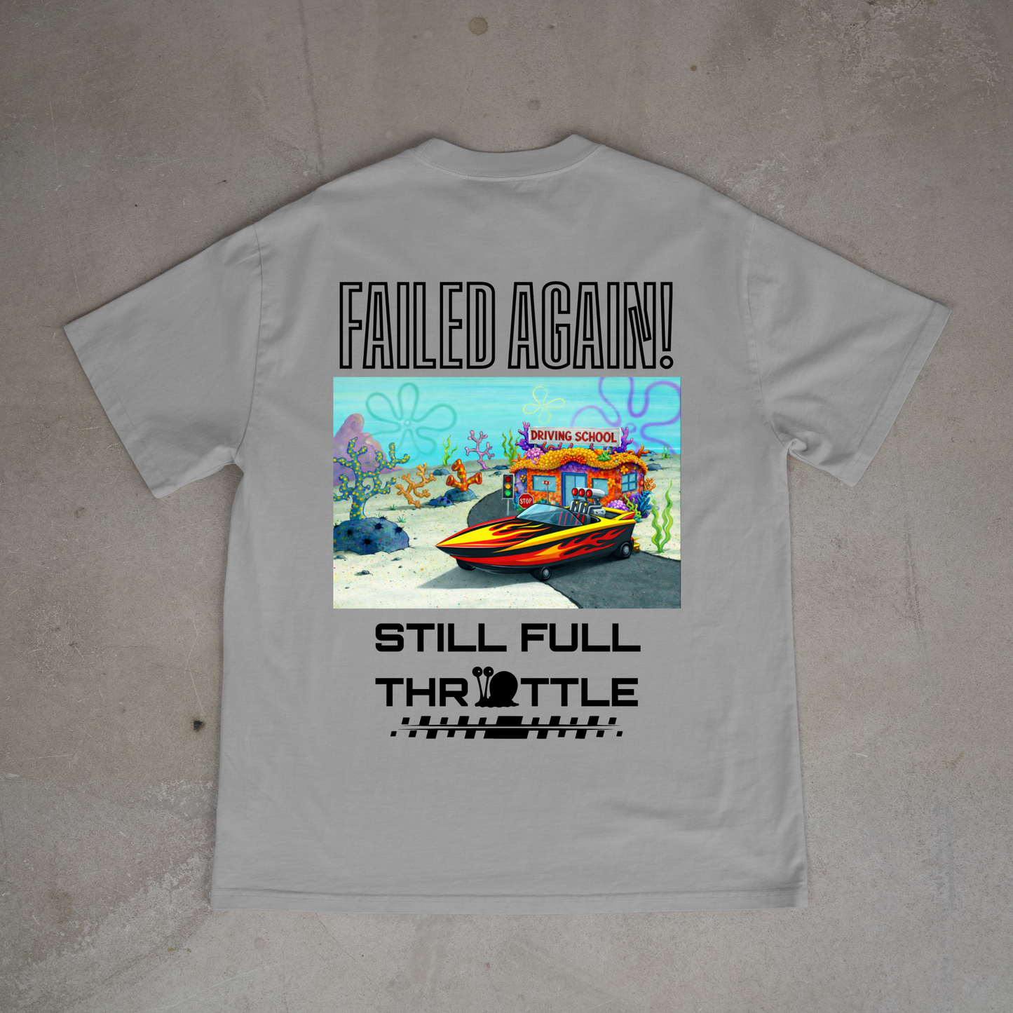 failed again premium tee