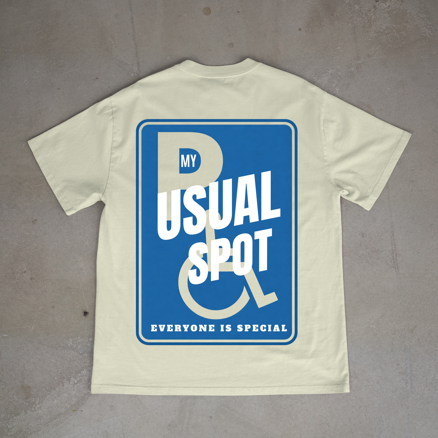 usual spot premium tee