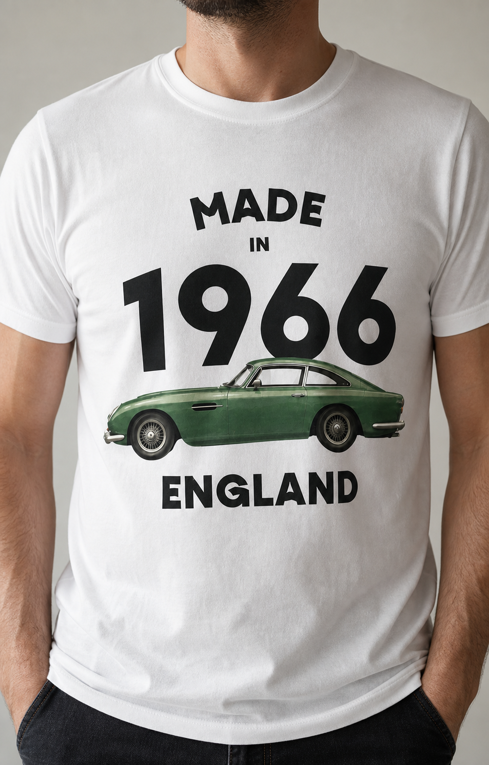 Old Car personalisierbares shirt