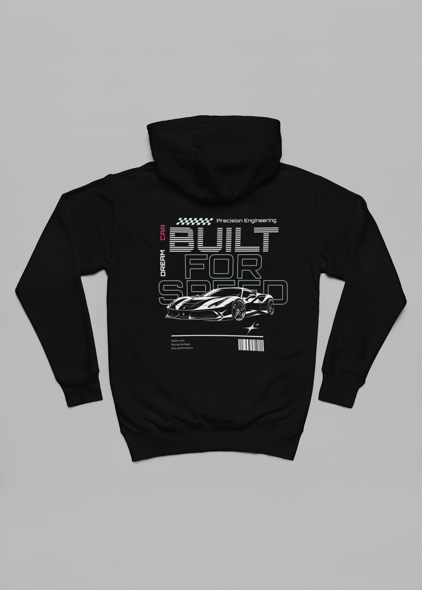 dream car oversized hoodie