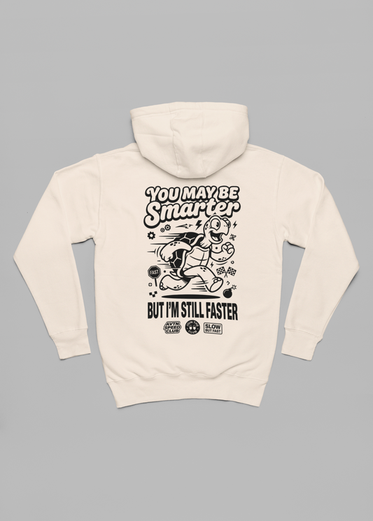 you may be smarter oversized hoodie
