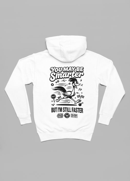 you may be smarter oversized hoodie